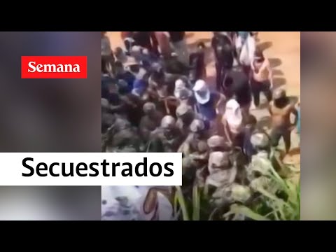 Vuelve y juega: secuestran a más de 20 militares en el Cauca | Semana Noticias