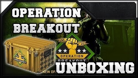 |CSGO|Case Opening| Operation Breakout|