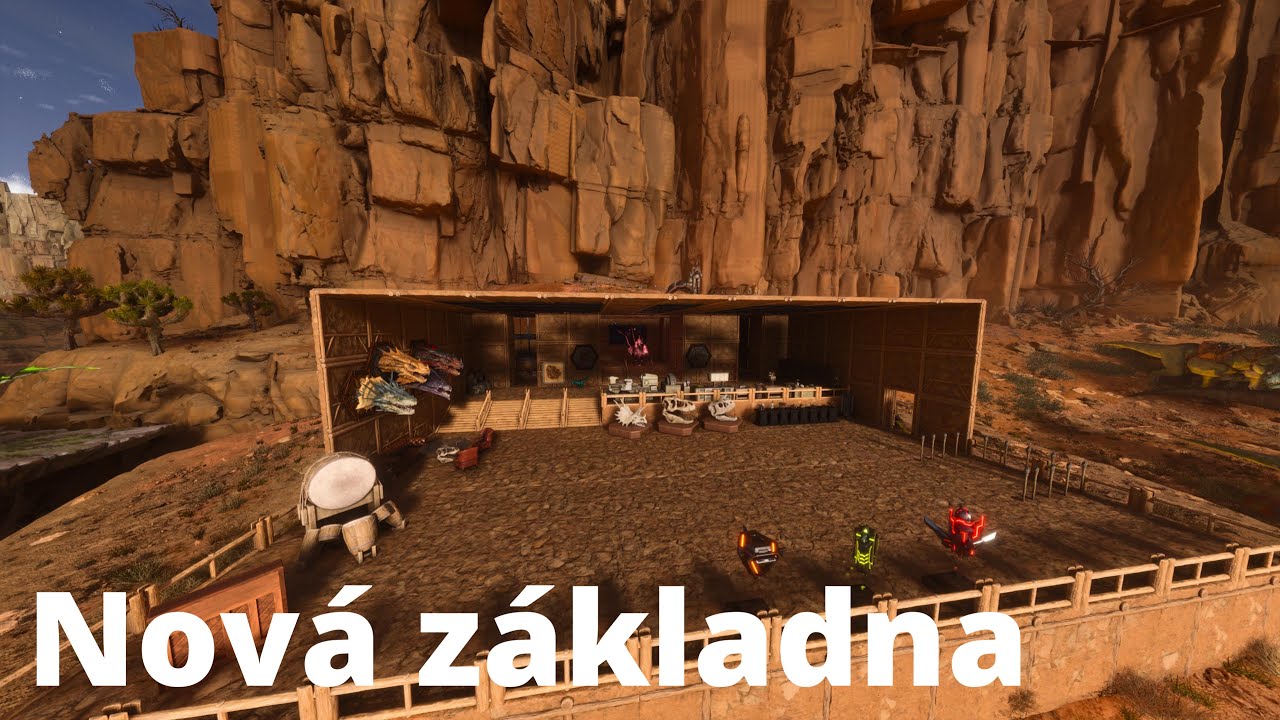 Nejlepší základna kterou jsem postavil ( nová základna )- Ark Survival Ascended Scorched Earth CZ/SK