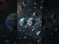 हर साल चाँद हमसे दूर हो रहा है... यह क्यों खतरनाक है? #MoonFacts #EarthFacts #ViralShorts