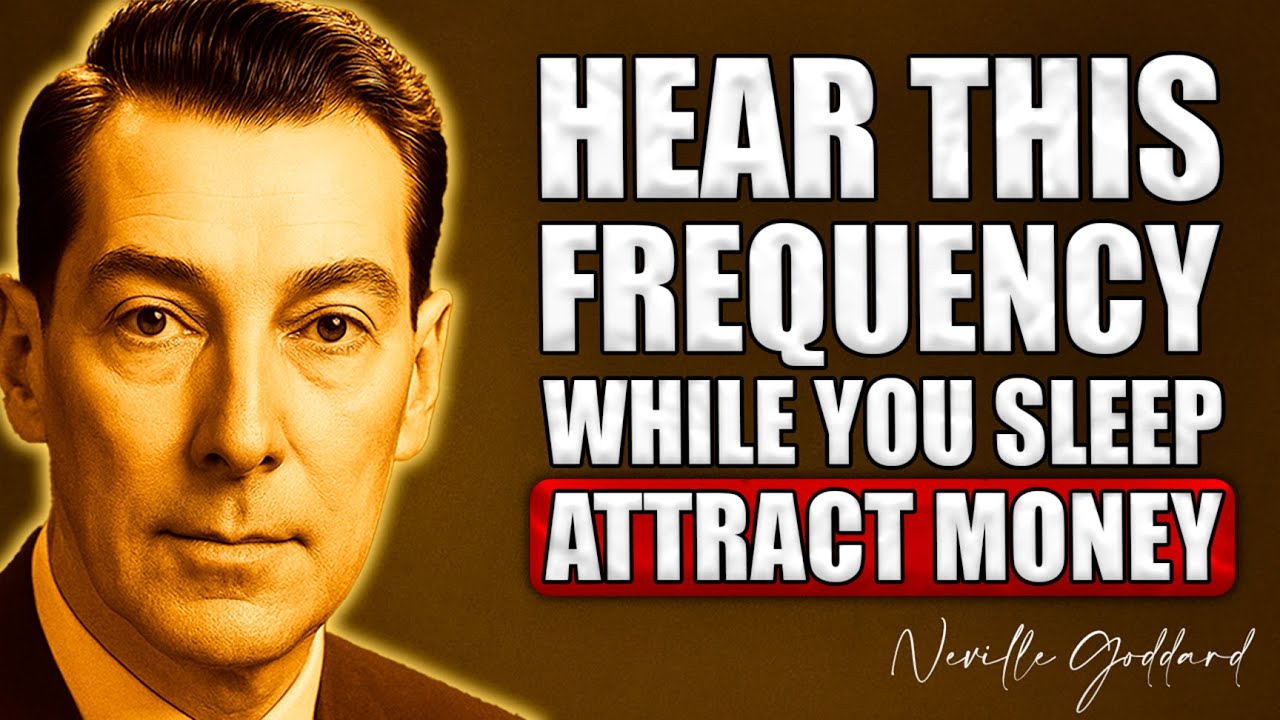 HEAR This to MANIFEST WEALTH FREQUENCY WHILE You SLEEP | Neville Goddard