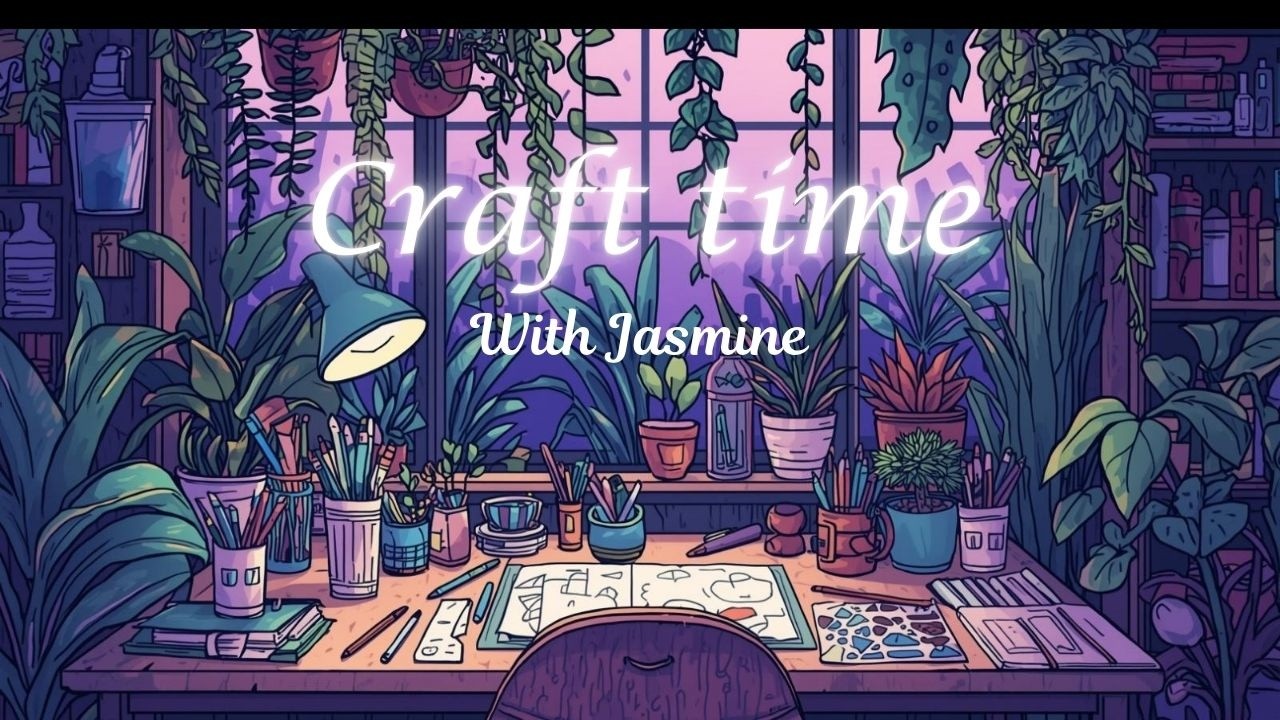 Craft time with Jasmine ~ Bead curtain #2