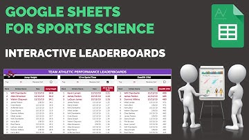Google Sheets Tutorial for Sports Science: Interactive Leaderboards