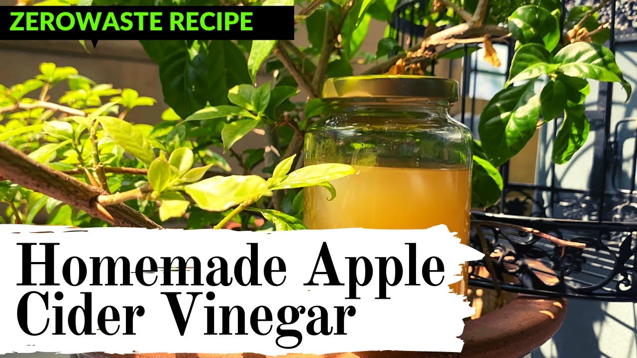 How to make Apple Cider Vinegar at Home | DIY ACV | Organic Vinegar ...