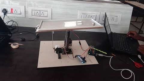 Ball balancing robot🤖 by arduino