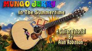 In The Summertime - Mungo Jerry - Acoustic Guitar Lesson (easy-ish) chords