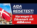 Aida kreuzfahrt 7 tage norwegen  dnemark mit aidanova