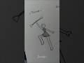 How to draw body pose tutorial #drawing #art #howtodraw #tutorial #shorts