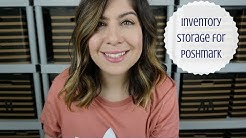 INVENTORY STORAGE | How I Organize Over 1,000 Items For Poshmark & Ebay