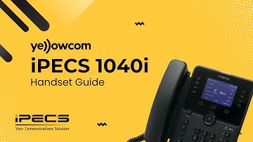 How to Use the Ericsson LG iPECS 1040i Handset | Yellowcom Setup & Feature Guide