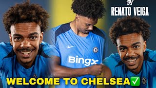 It’s Official  Done Deal✅ Welcome to Chelsea Renato Veiga | Chelsea announces His as new signings