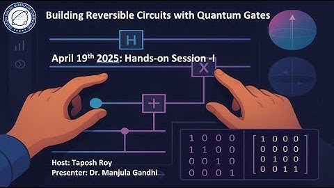 Building Reversible Circuits with Quantum Gates - Hands on Session
