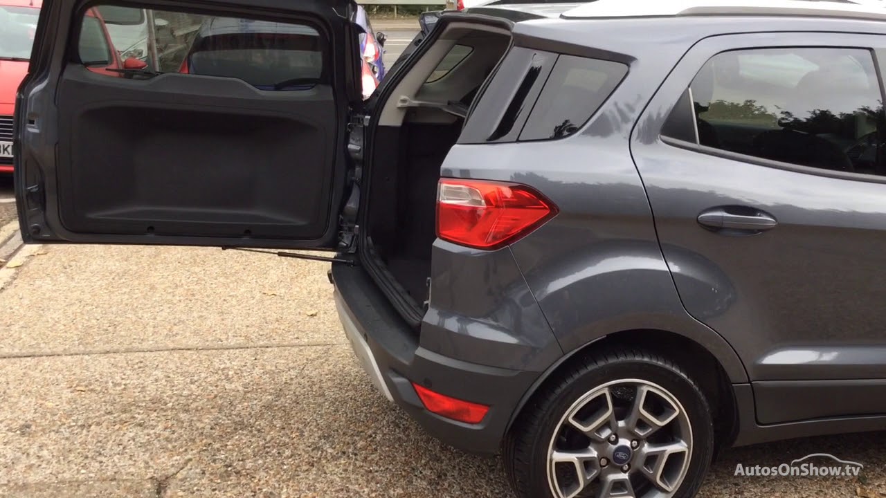 FORD ECOSPORT TITANIUM GREY 2016 - YouTube