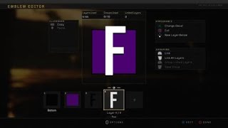Fortnite Emblem Tutorial Black Ops 4