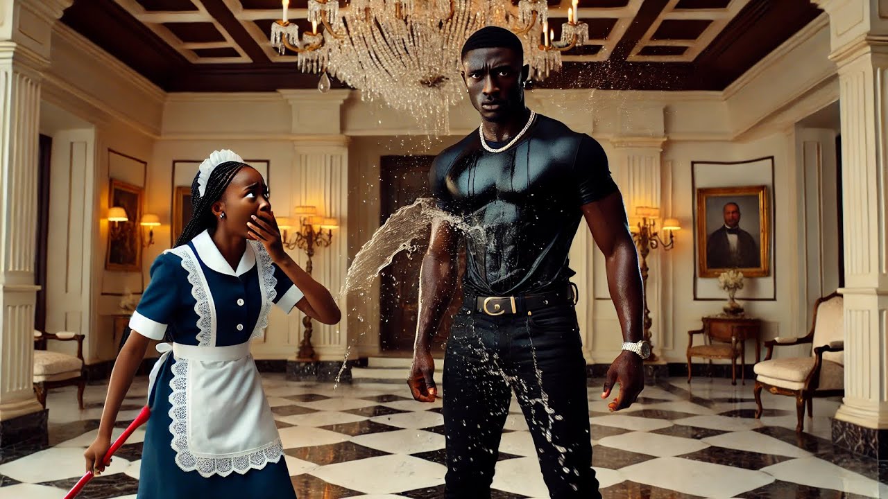 NEW MAID ACCIDENTALLY POURED DIRTY WATER ON BILLIONAIRE'S SON - NOT KNOWING WHO HE WAS 