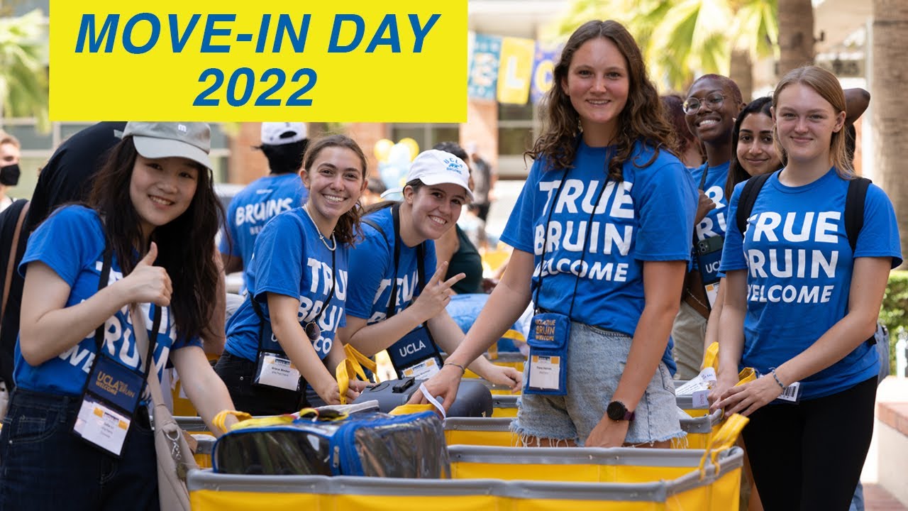 UCLA Move In Day 2022 YouTube