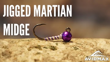 How to tie Jigged Martian Midge | AvidMax Fly Tying Tuesday Tutorials