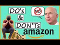 Top DO's and DON'Ts Before Working at an AMAZON Warehouse