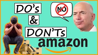 Top DO&#39;s and DON&#39;Ts Before Working at an AMAZON Warehouse