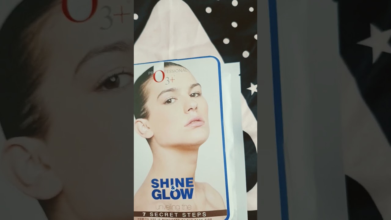 O³+ facial for all skin type 