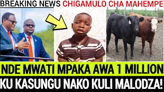 MAHEMPE ZAMUONEKELA POMWE MASO AWARD AKUFUNA KUMULANDA AWARD..NDALAMA IZI APELEKE NDI MUMBA??