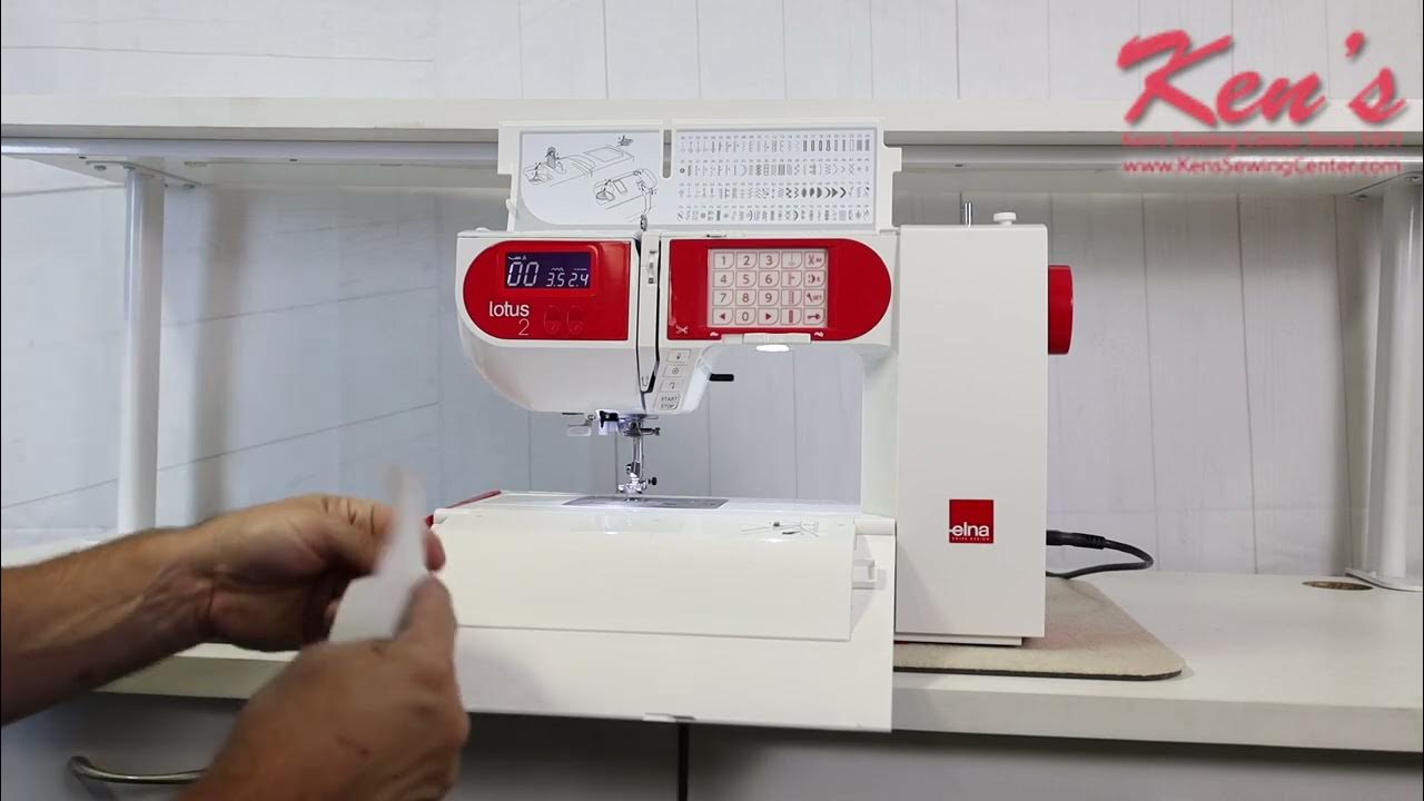 Elna Lotus 2 Sewing Machine Overview by Ken's Sewing Center in Muscle