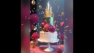 Pastel Y Rosas Para Tu Cumpleaños 