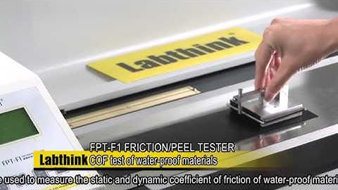 Material Coefficient of Sliding Friction Tester- Labthink
