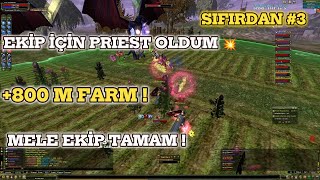 Knight Online CZ Balrog Farm 💰 +800 M KAZANÇ! | Ekip İçin Priest Oldum! ⚡|  Sıfırdan Priest  #3