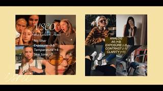 VSCO Filters Aesthetic| VSCO Tuts for free|