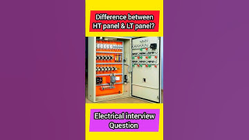 Difference between HT panel & LT panel in Hindi electrical interview question #shorts #youtubeshorts