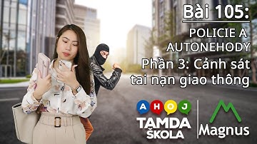 HỌC TIẾNG SÉC – Bài 105 | Phần 3: Policie a autonehody - Cảnh sát và tai nạn giao thông