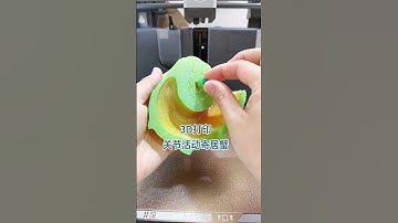 3D printed hermit crab with movable joints #diy #3dprintable #3dprintlife #3dprinterworld #3dprinter