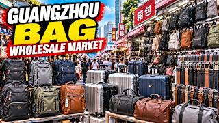 Guangzhou’s HUGE Bag Wholesale Market 🇨🇳 | Luxury Styles