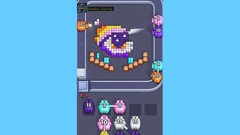 Pixel Flow Level 275. Walkthrough Gameplay 