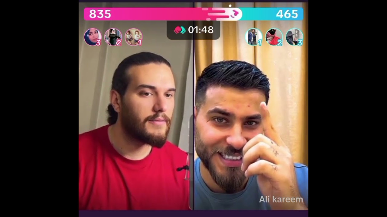 لايف أدهم و علي، أدهم يتكلم على الخلاف بين جيهان و ندى😳🤔