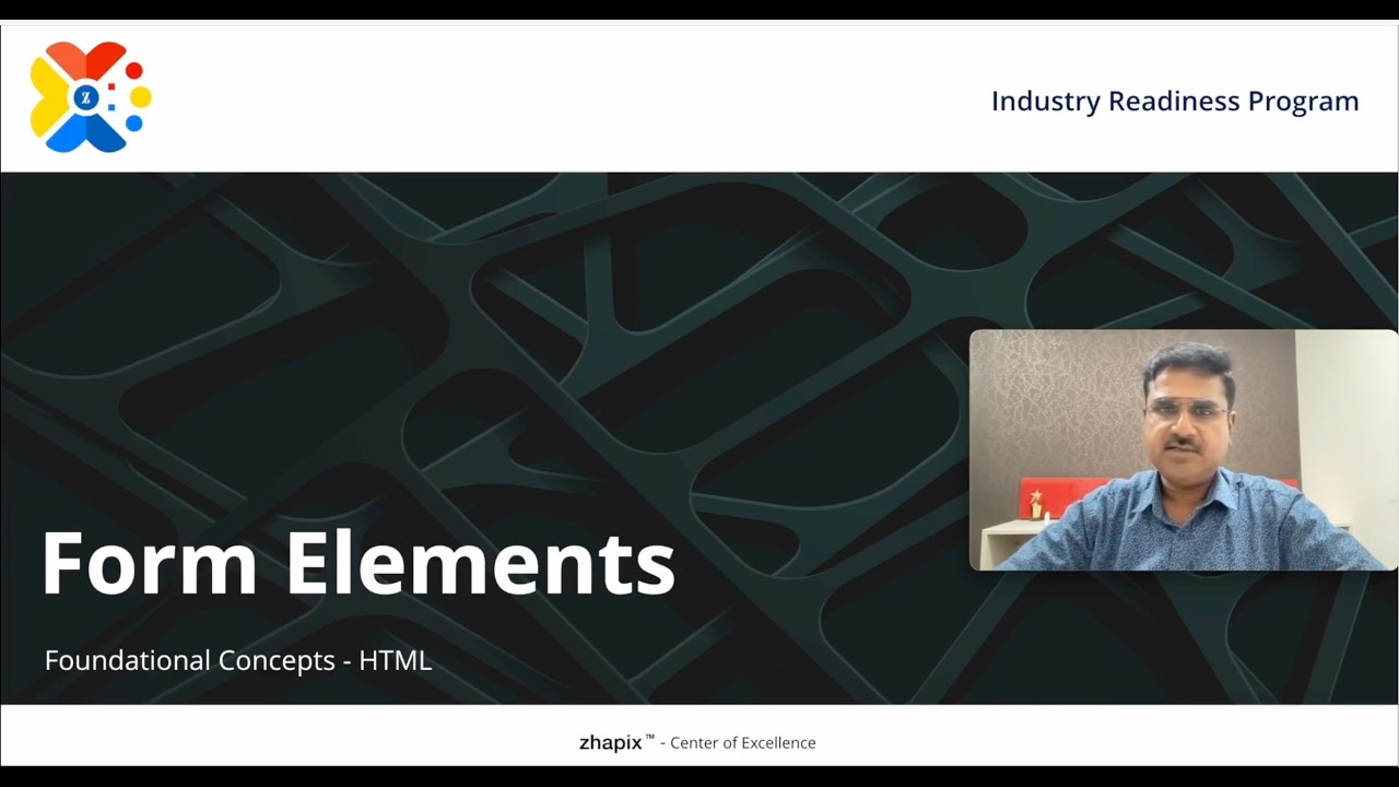 HTML Form Elements Explained | Zhapix - Webseed Program (தமிழ்) - YouTube