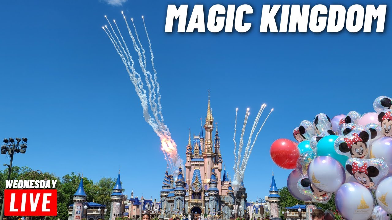 π΄ LIVE: Magic Kingdom Wednesday morning for rides, parades, cavalcade, and Grayson March 29th 2023