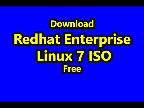 ვიდეო: როგორ დავაყენო ISO Redhat 7-ში?