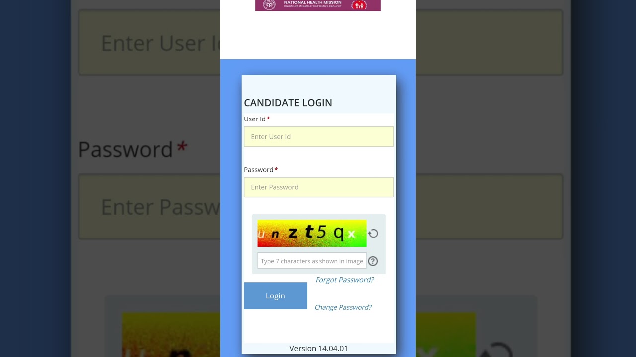 UP NHM Various 17291 Staff Nurse Pharmacist, Lab Technician Admit Card 