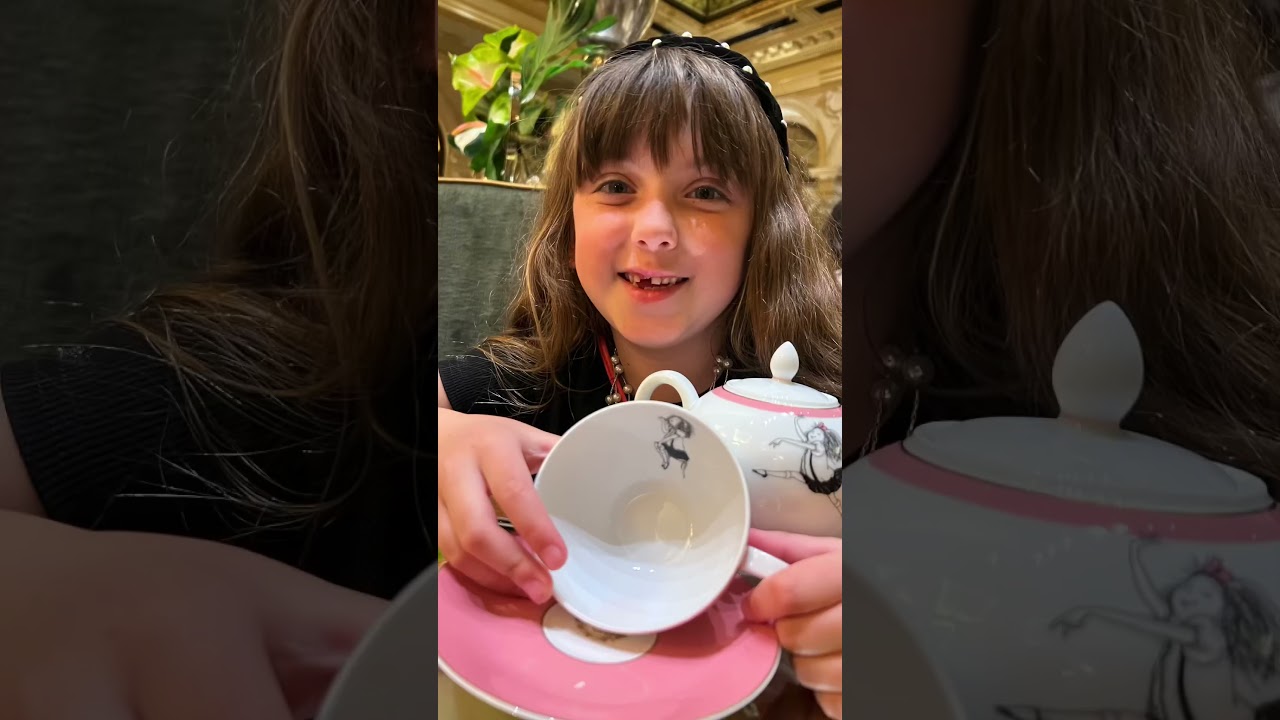 Afternoon Tea @The Plaza Hotel in New York City! Bucket List! Perfect for little girls!