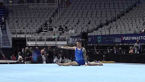 Timothy Wang - Floor Exercise - 2021 U.S. Gymnasti...