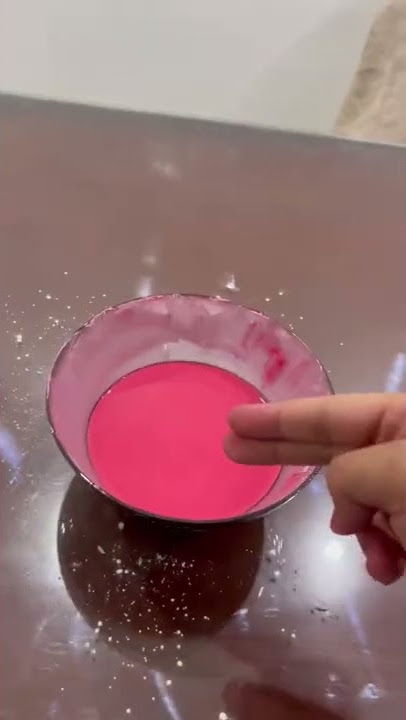 MAKING OOBLECK 😱 #shorts
