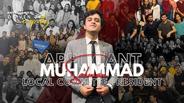 Muhammad Salman l LCP Applicant 23.24 l AIESEC in Islamabad.