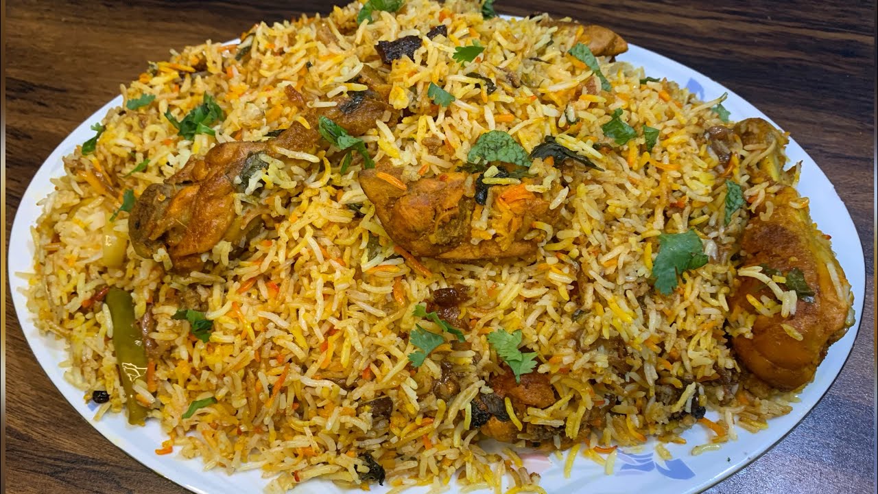 Chicken Tikka Biryani Recipe | Naheed Kitchen |￼