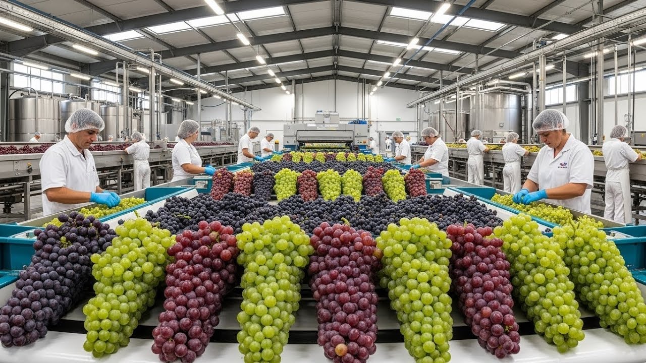 The Billion-Dollar Wine Industry: Inside a Massive Vineyard & Factory