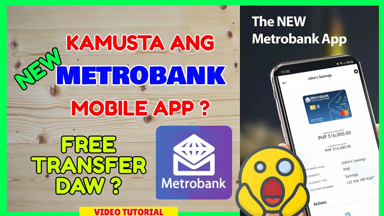 Metrobank New Mobile App Free Transfer Using The New Metrobank App 
