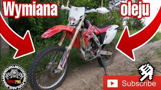 Wymiana Oleju‼️Honda Crf250Hm⁉️ - Youtube