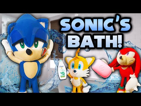 Sonic's Bath! - Sonic and Friends