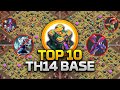 TOP 10! NEW STRONGEST Town Hall 14 (TH14) Base Layout + Link 2025 | TH14 WAR BASE | Clash of Clans